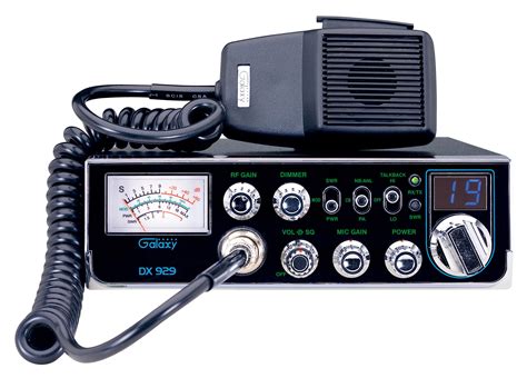 Galaxy cb radio for sale - New Style Midsize Chassis: 4-3/4"H x 11-1/4"W x 13-1/2"D. Operates on both AC & DC, 12lb. Six Digit Frequency Counter. Easy-to-read meter w/ 4 scales,"S" Meter indicates up to 60 dB over S9. Modulation Percentage Scale for use on AM. Power Scale Calibrated for AM and SSB, SWR Scale. Automatic SWR Circuit (no complicated calibration procedure)